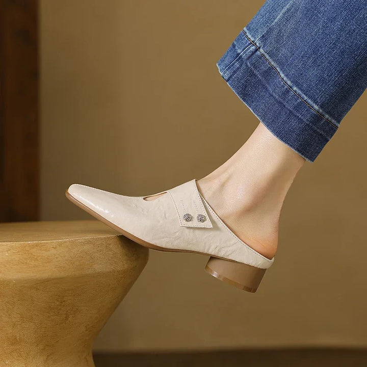 Agnit | Mules in Pelle Genuina