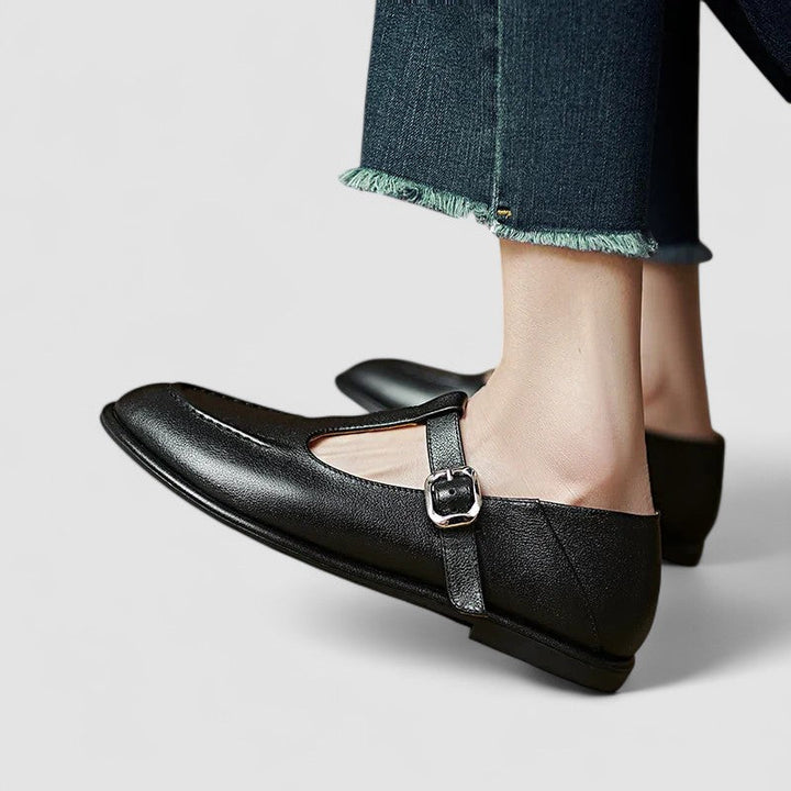 Camila | Scarpe Mary Jane con Tacco Basso