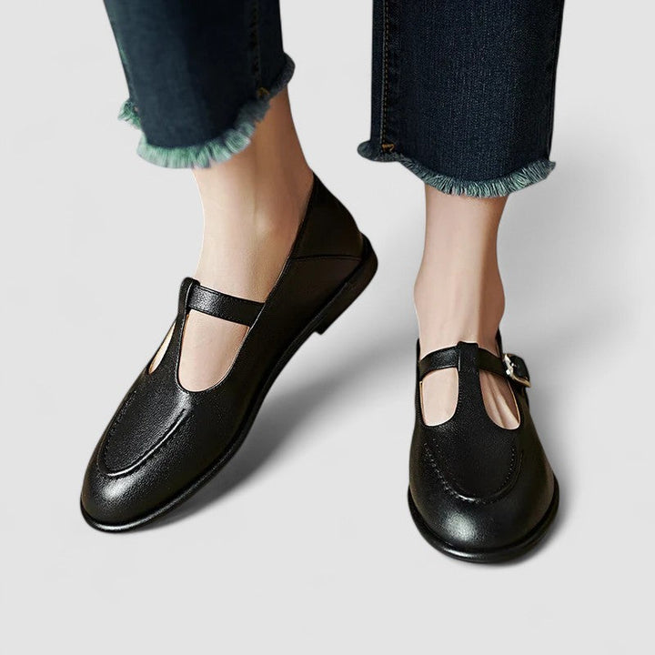 Camila | Scarpe Mary Jane con Tacco Basso