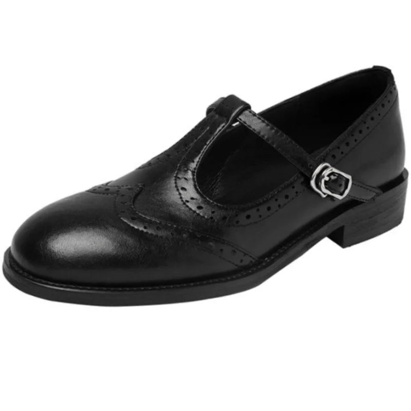 Eleganti Mary Jane con T-Strap