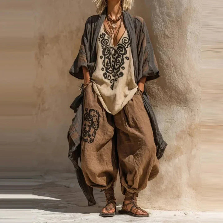 Completo Co-ord Firenze in Mistura Traspirante di Alta Gamma