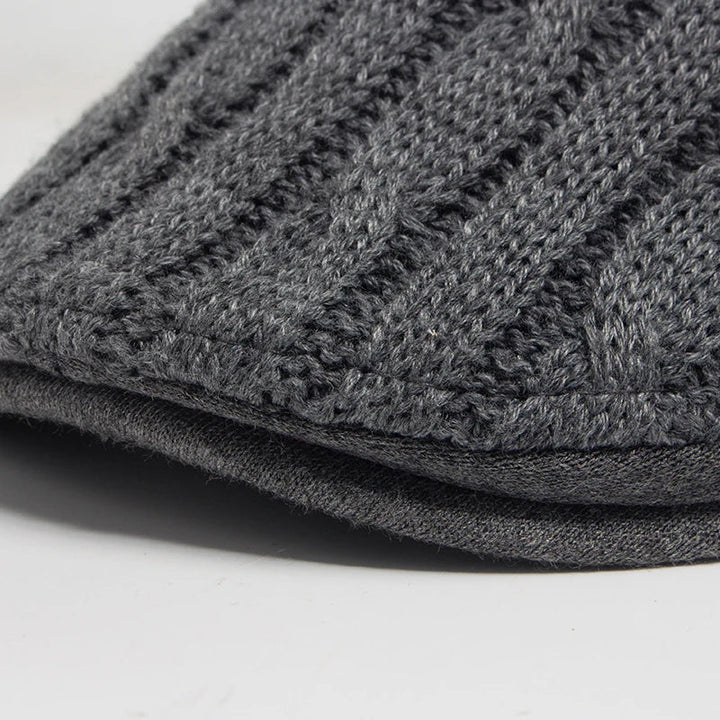 Cappello da guida in maglia a treccia Harlan