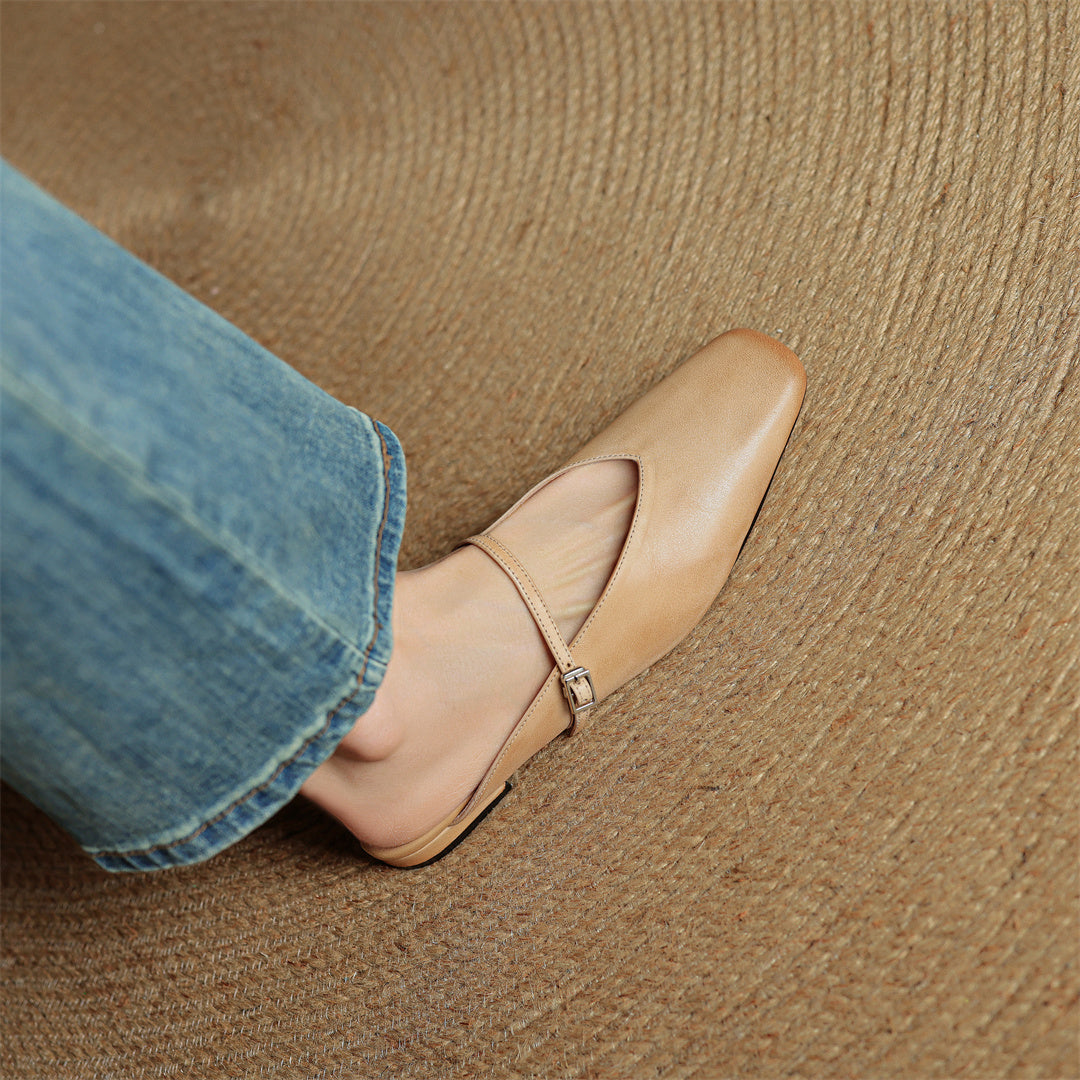 Miral | Mules in Pelle Genuina