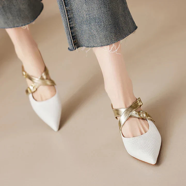 Zelle | Mules in Pelle Genuina