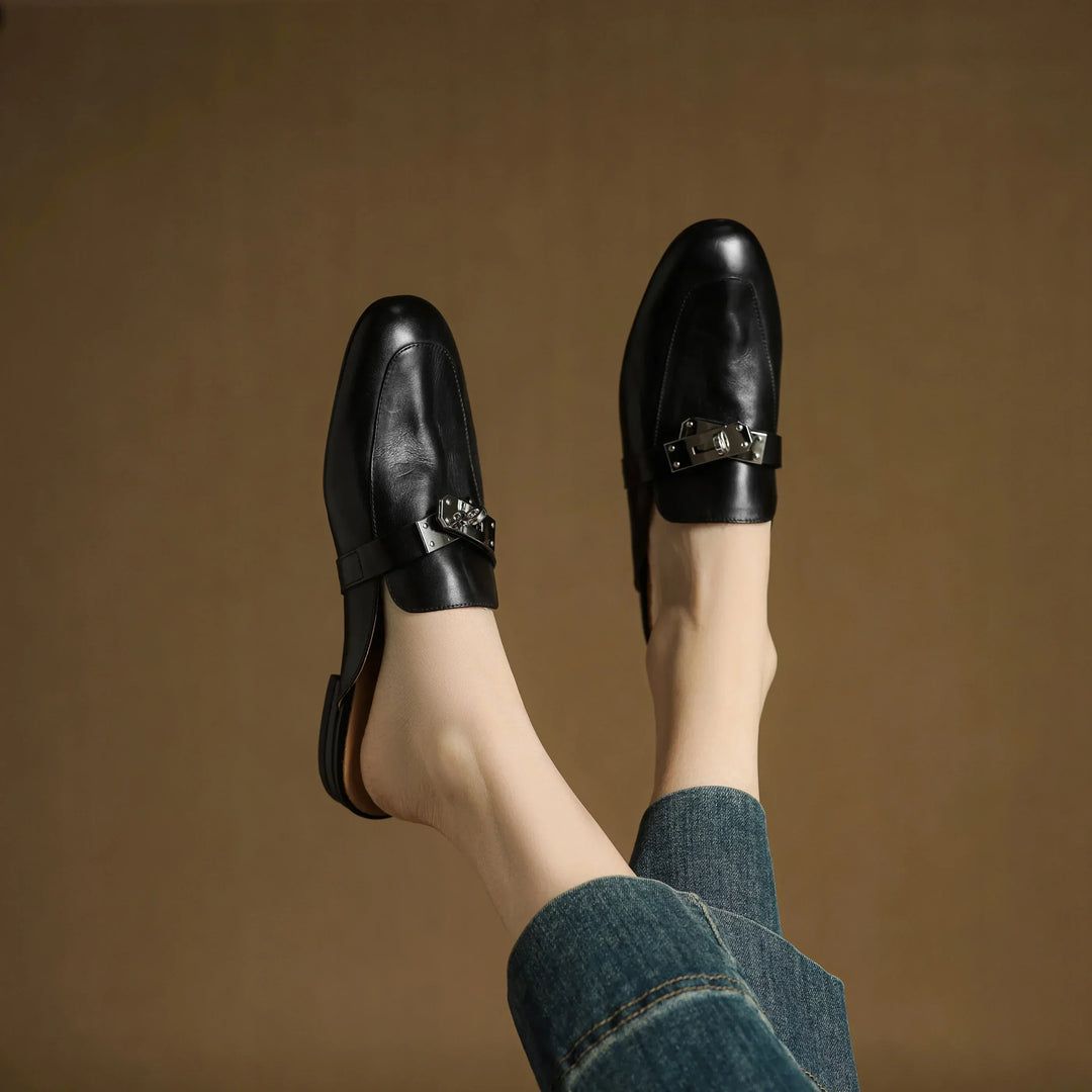 Carla | Mules in Pelle Genuina