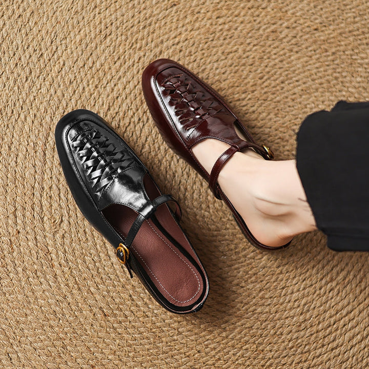 Elya | Mules in Pelle Genuina