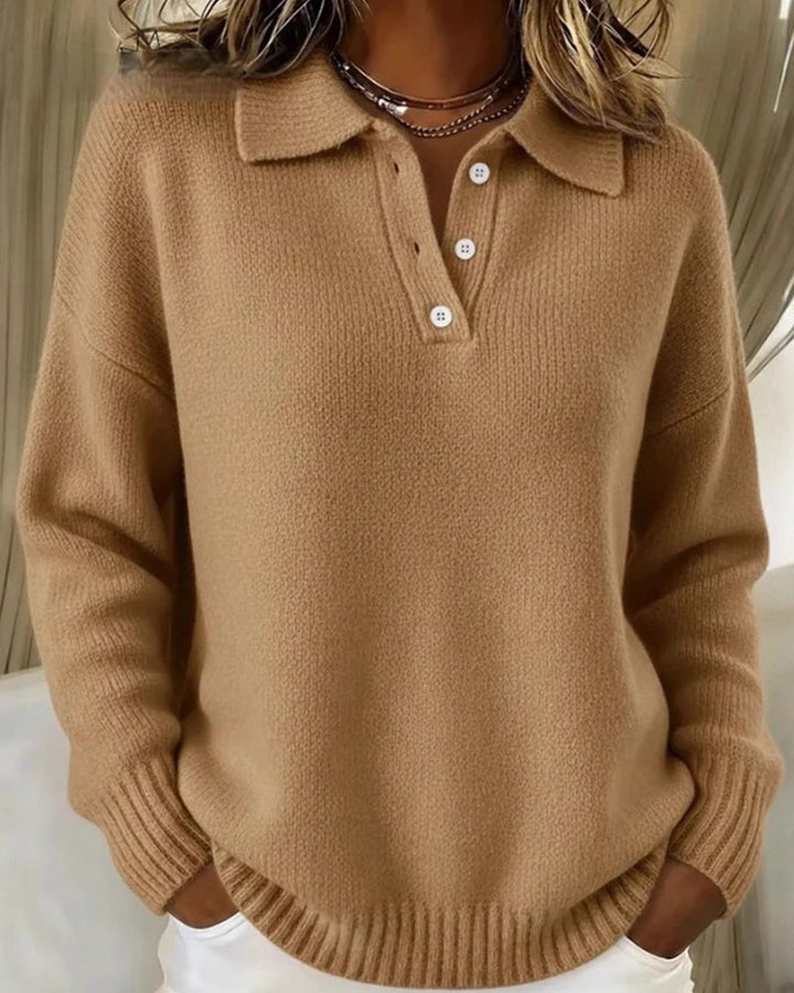 Madison | Polo Shirt Classico a Maniche Lunghe