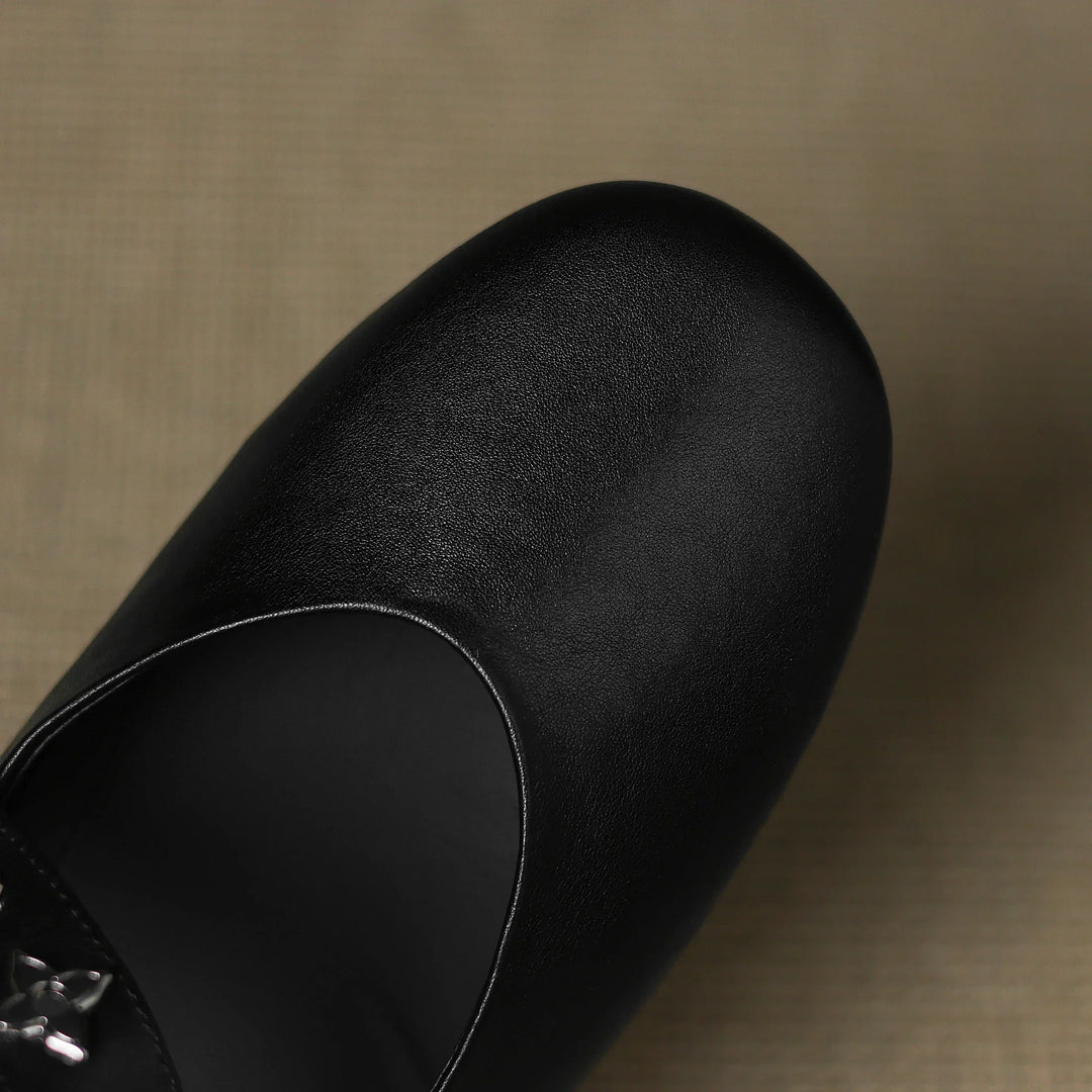 Elda | Mules in Pelle Genuina