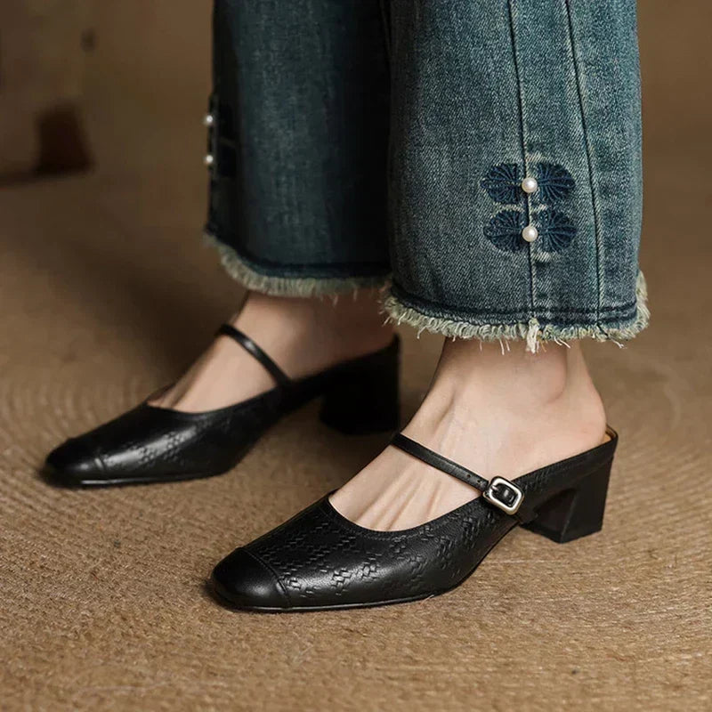 Berla | Mules in Pelle Genuina