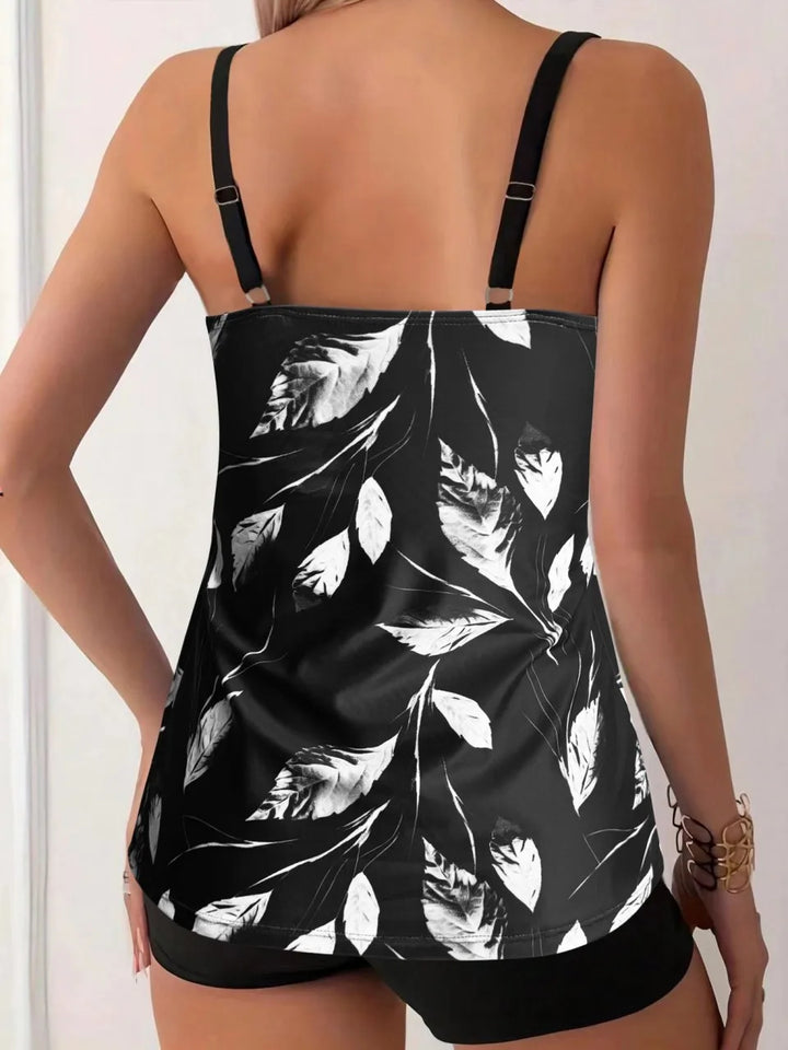 Madeline | Set Tankini Midnight Blossom