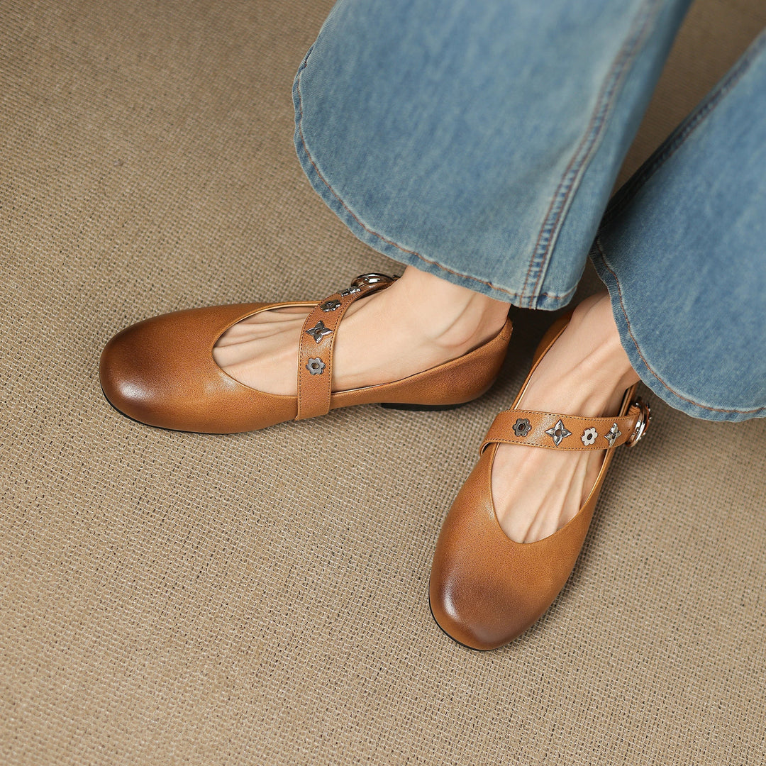 Elda | Mules in Pelle Genuina