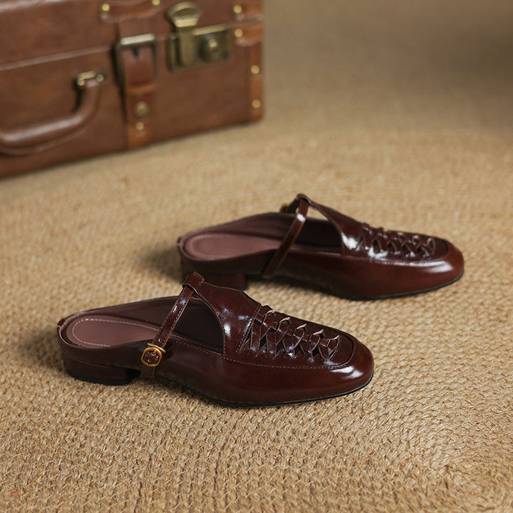 Elya | Mules in Pelle Genuina