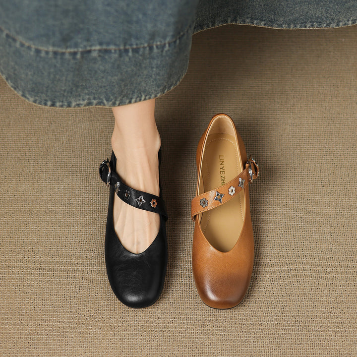 Elda | Mules in Pelle Genuina
