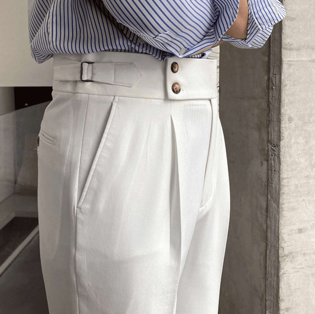 Edward | Pantaloni eleganti a vita alta