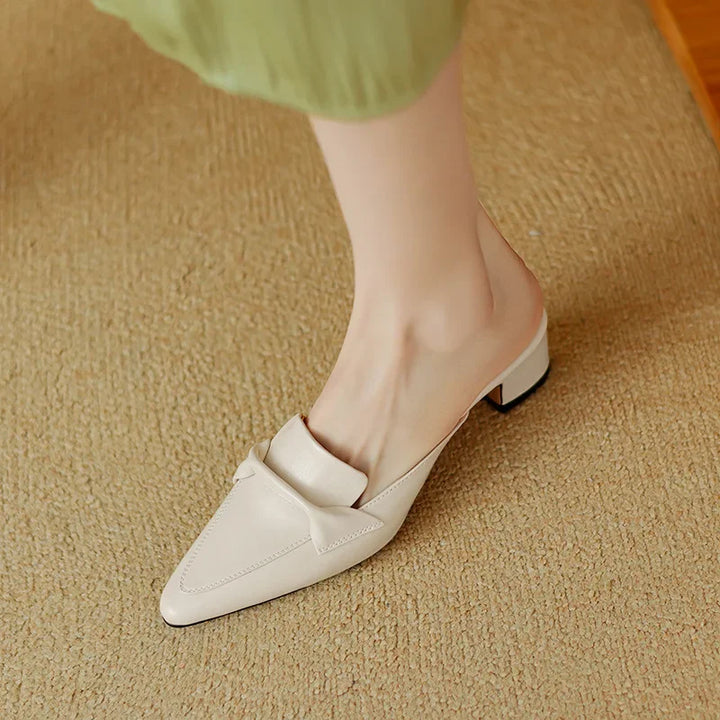 Alaya | Mules in Pelle Genuina
