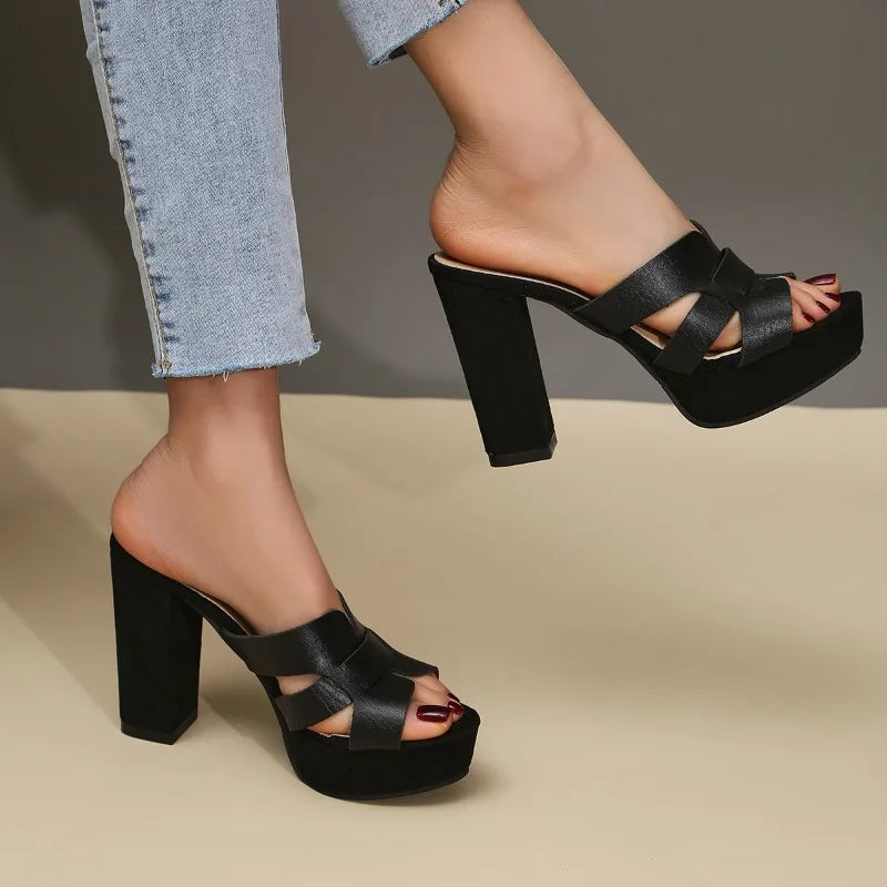 Elena™ | Tacchi Eleganti con Piattaforma Senza Sforzo