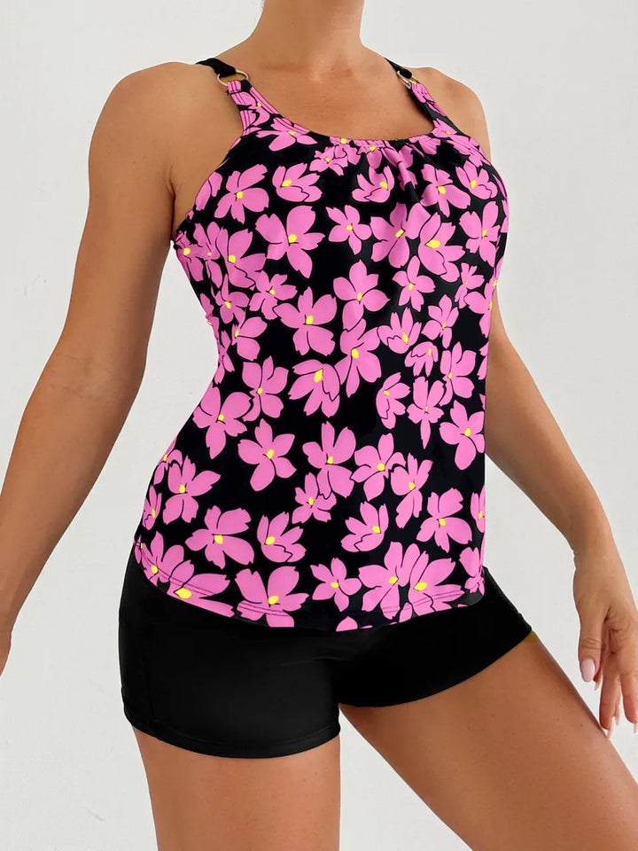 Madeline | Set Tankini Midnight Blossom