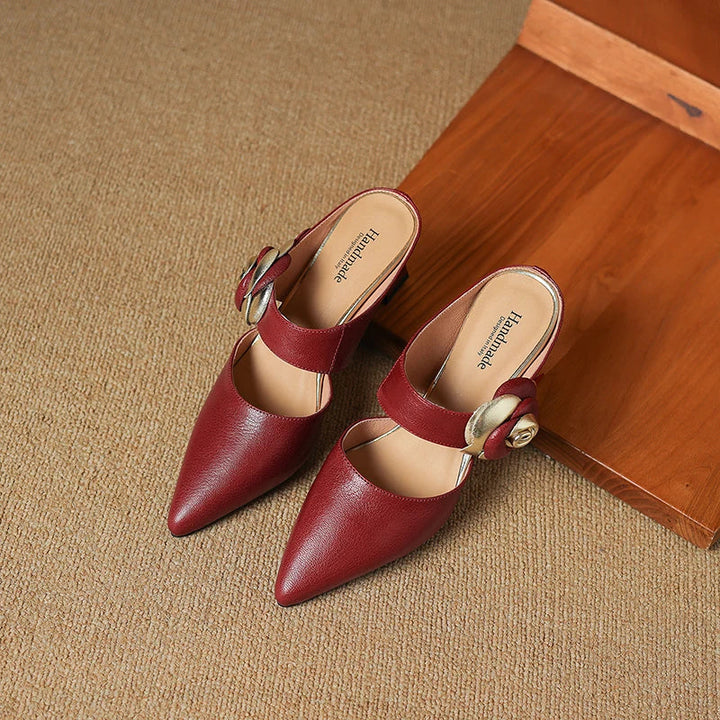 Garnet | Tacchi in Pelle Genuina