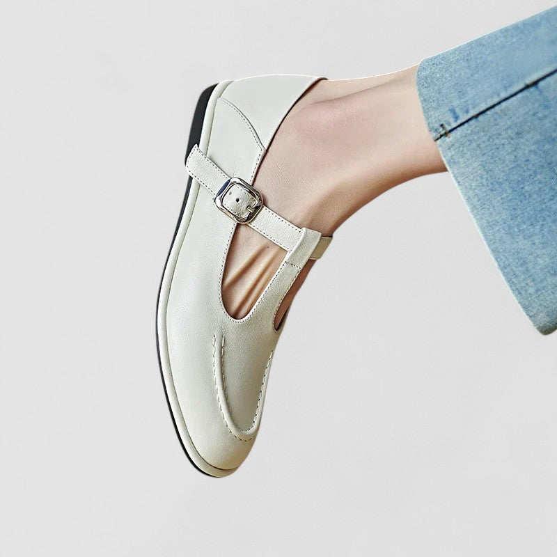 Camila | Scarpe Mary Jane con Tacco Basso