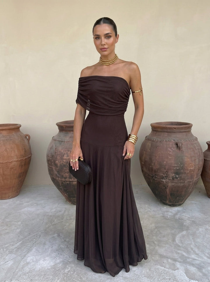 Robe Elegante Simba in Tulle di Seta - Maison Claire e Sylvie