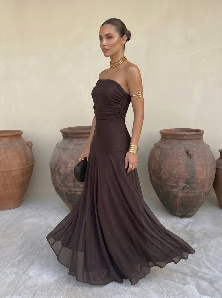 Robe Elegante Simba in Tulle di Seta - Maison Claire e Sylvie