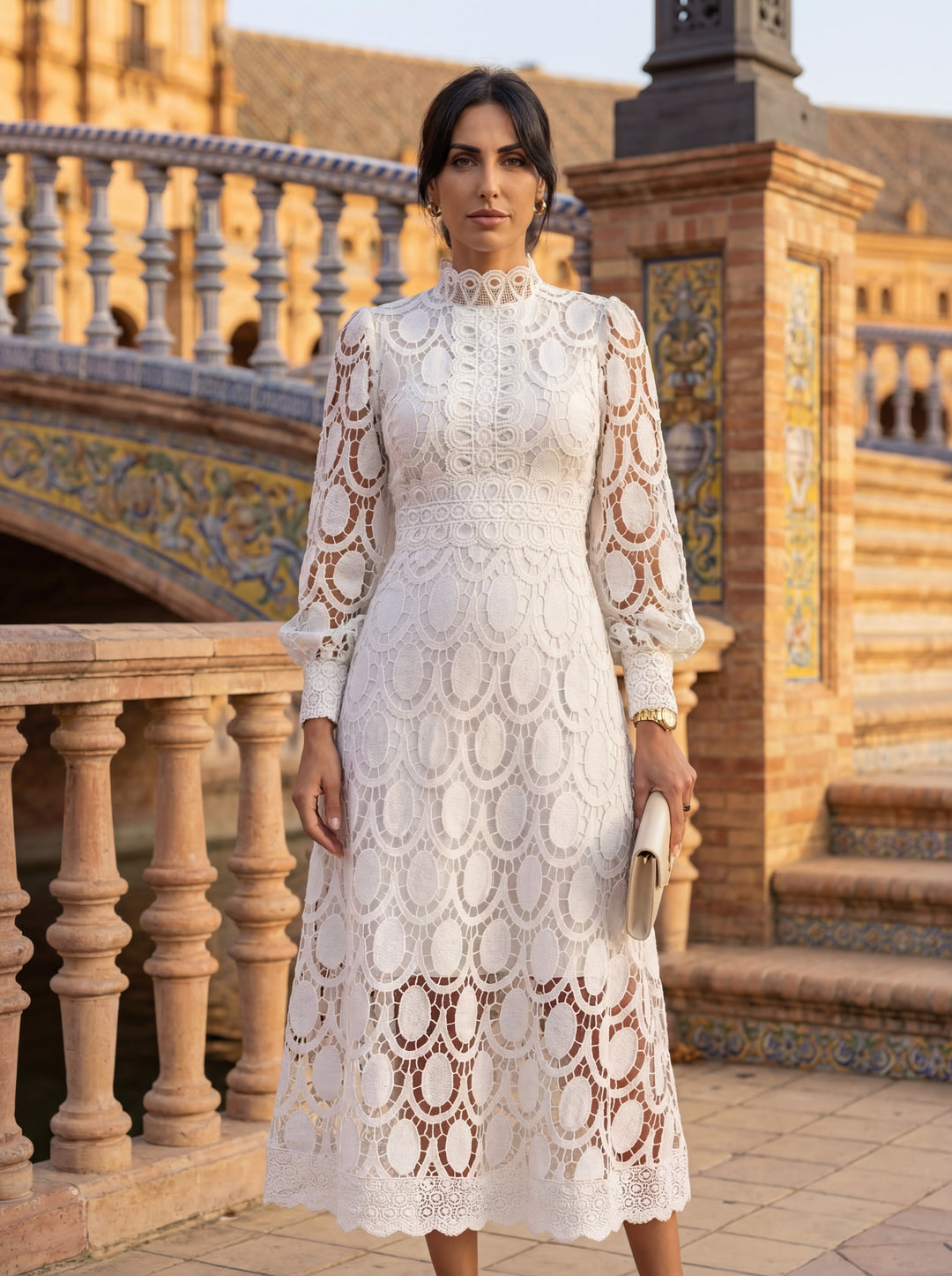 Abito Elegante Carmona in Seta – Maison Claire e Sylvie