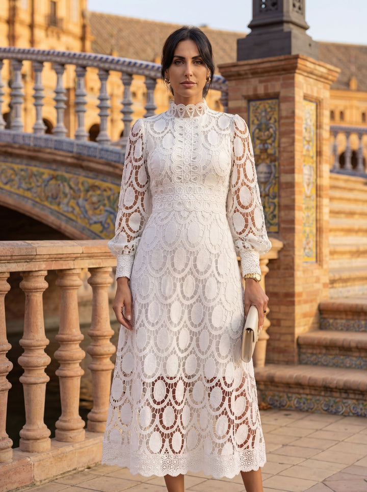 Abito Elegante Carmona in Seta – Maison Claire e Sylvie