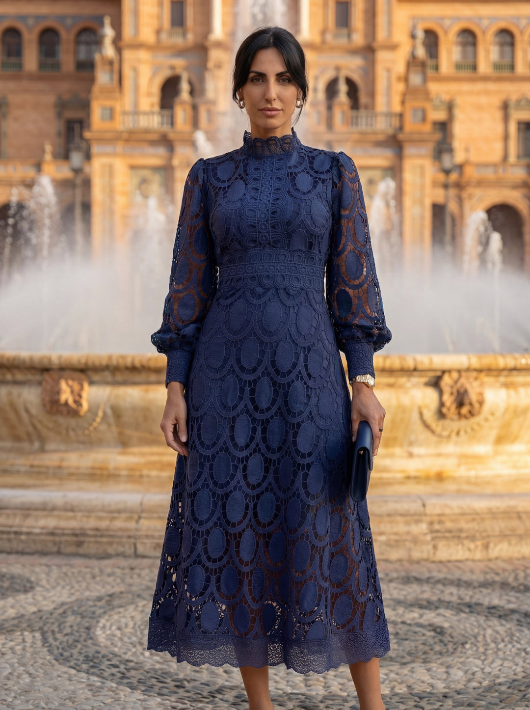 Abito Elegante Carmona in Seta – Maison Claire e Sylvie