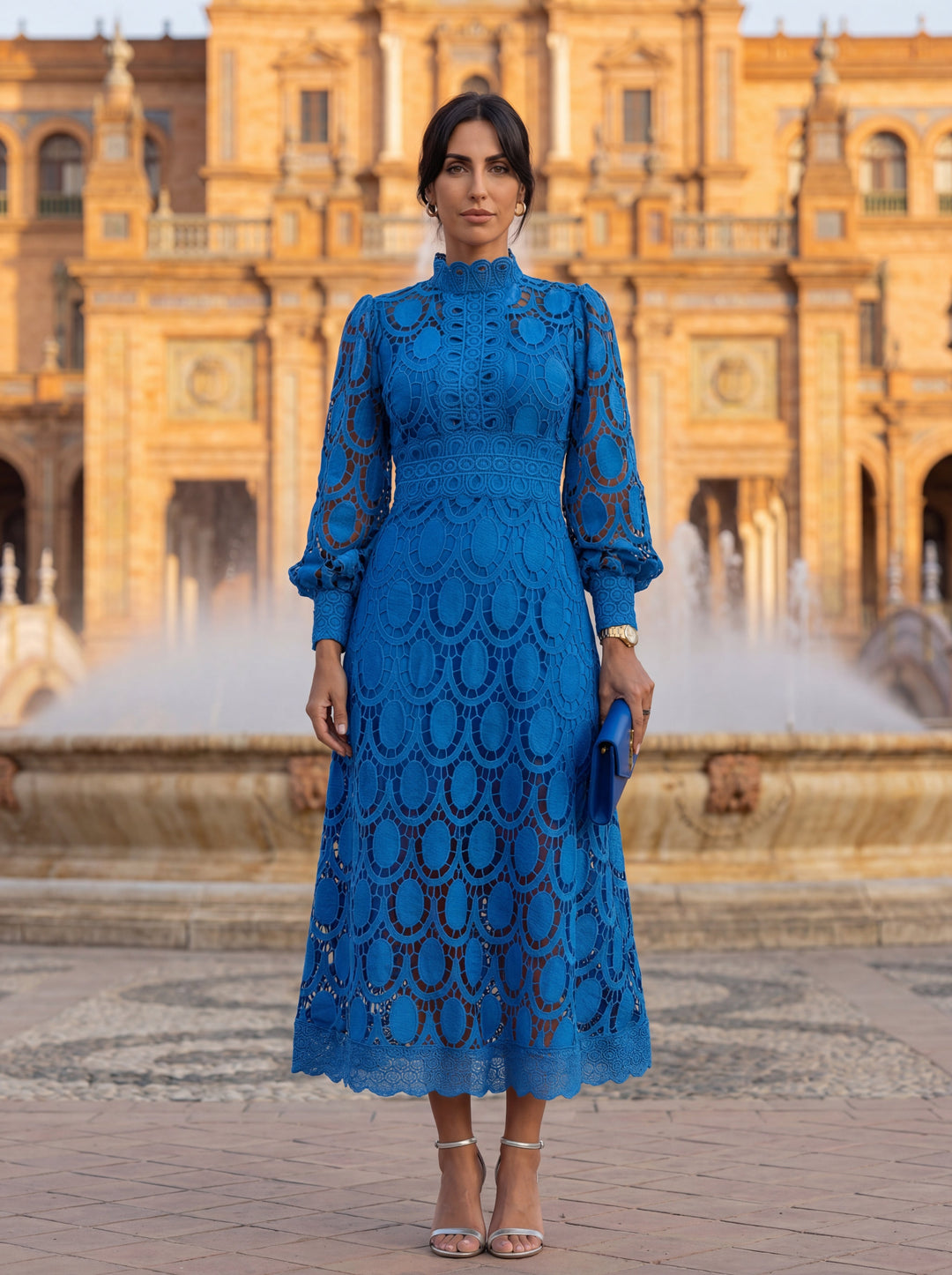 Abito Elegante Carmona in Seta – Maison Claire e Sylvie