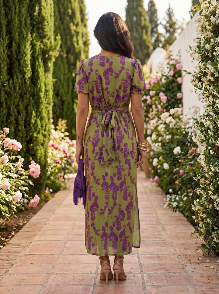 Abito Elegante in Tessuto di Seta - Collezione Maison Claire e Sylvie