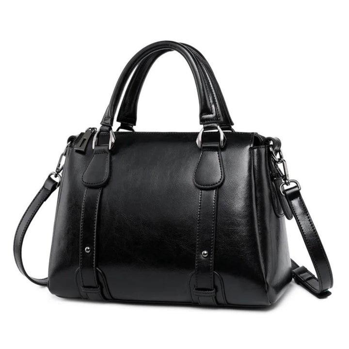 Valeria Top-Zip Satchel | Borsa a Spalla