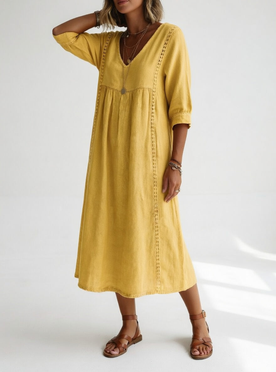 Lioréa™ — Abito midi fluido elegante e casual