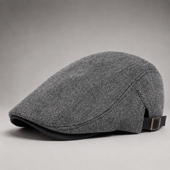 Cappello da Guida in Herringbone Windsor