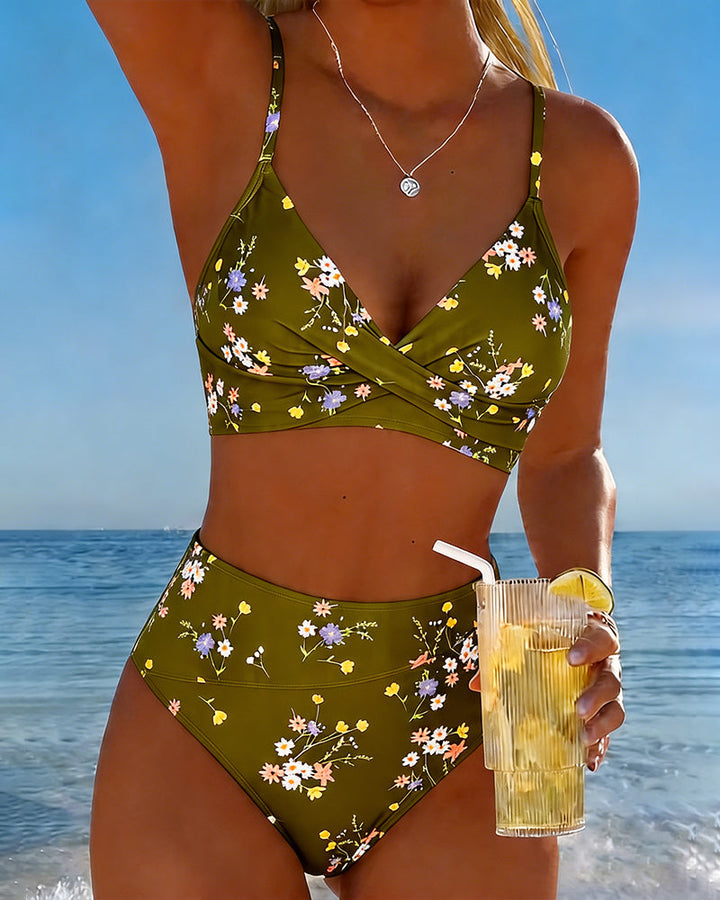 ROMINA™ | Bikini Sexy Incrociato Stampato Floreale