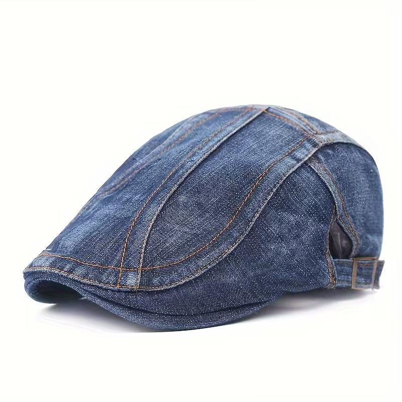 DenimCrown - Cappellino casual in denim unisex