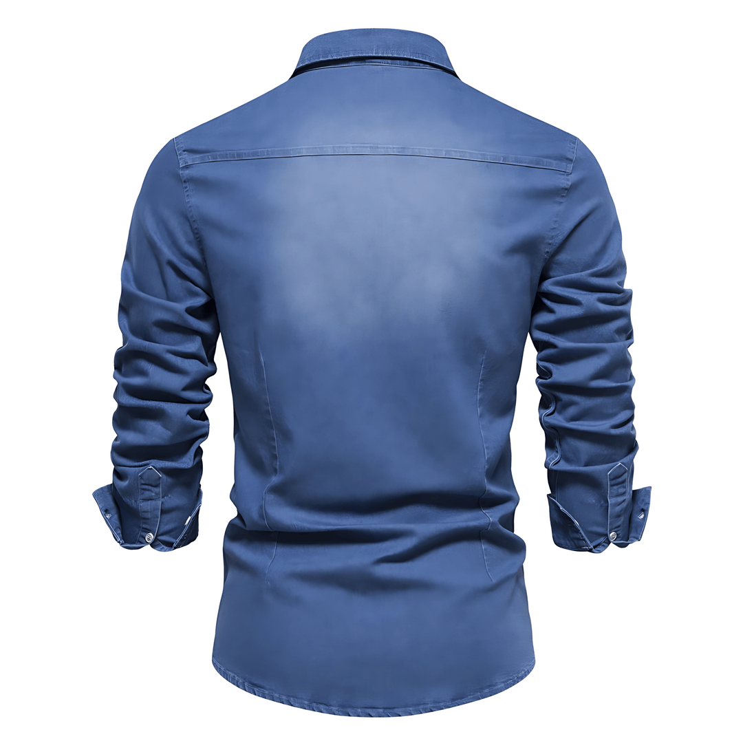 Avantea | Camicia denim elegante