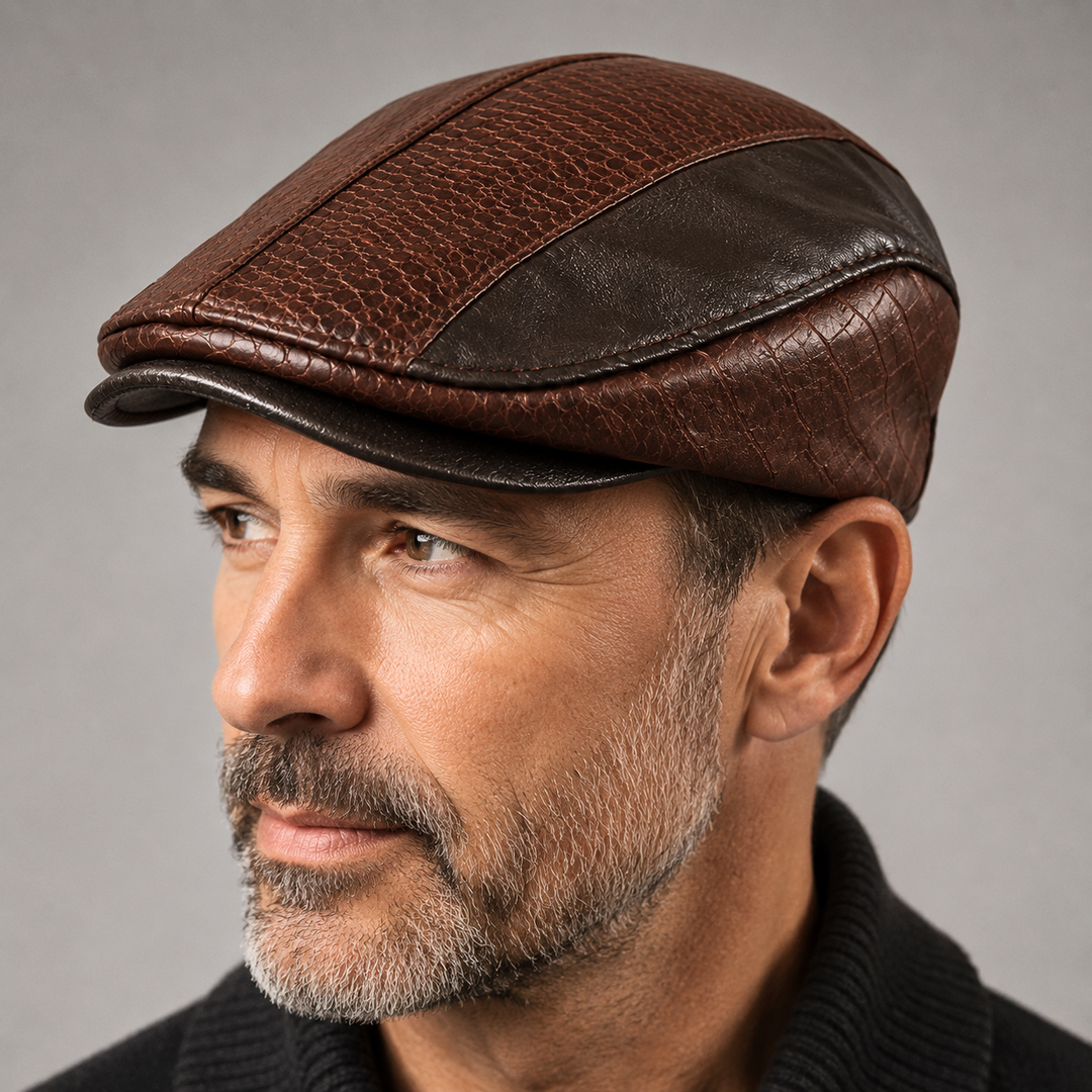 Cappello da Guida in Pelle Winston