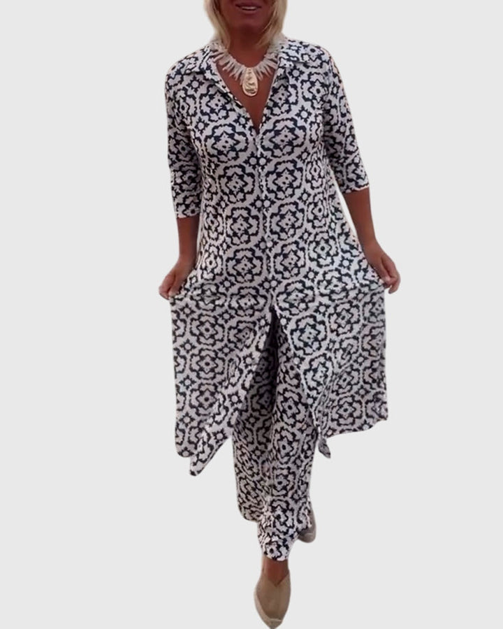 Gabriella™ | Completo vintage elegante a due pezzi