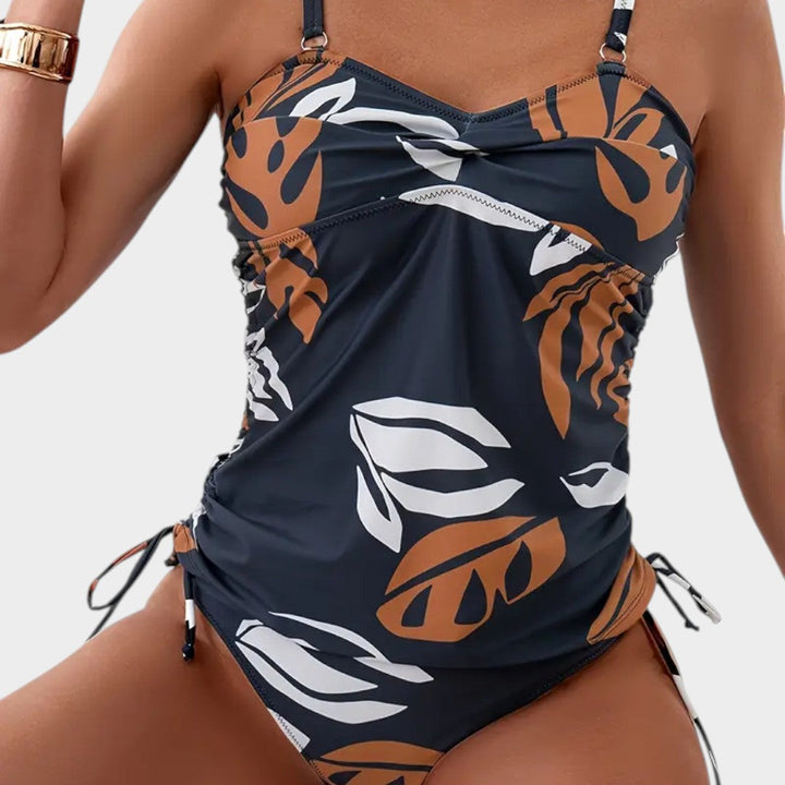 Carmen™ | Bikini con stampa tropicale di foglie