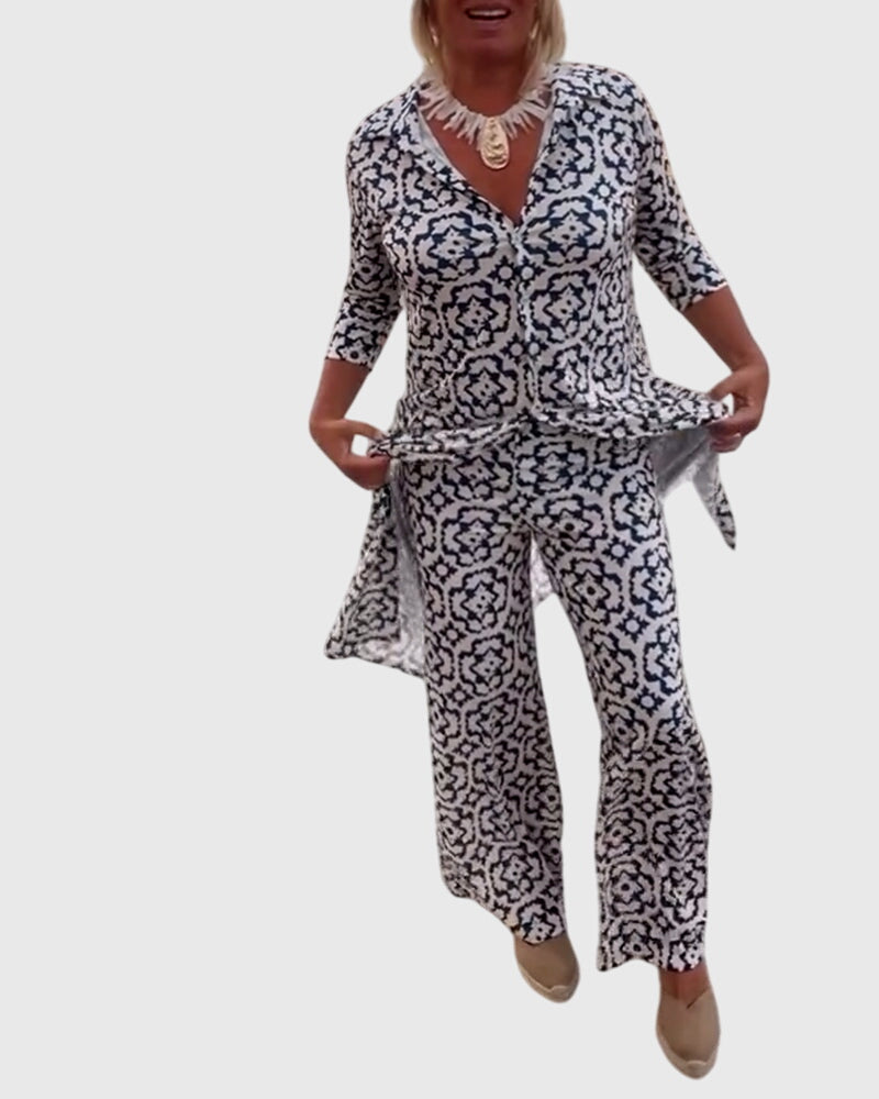 Gabriella™ | Completo vintage elegante a due pezzi