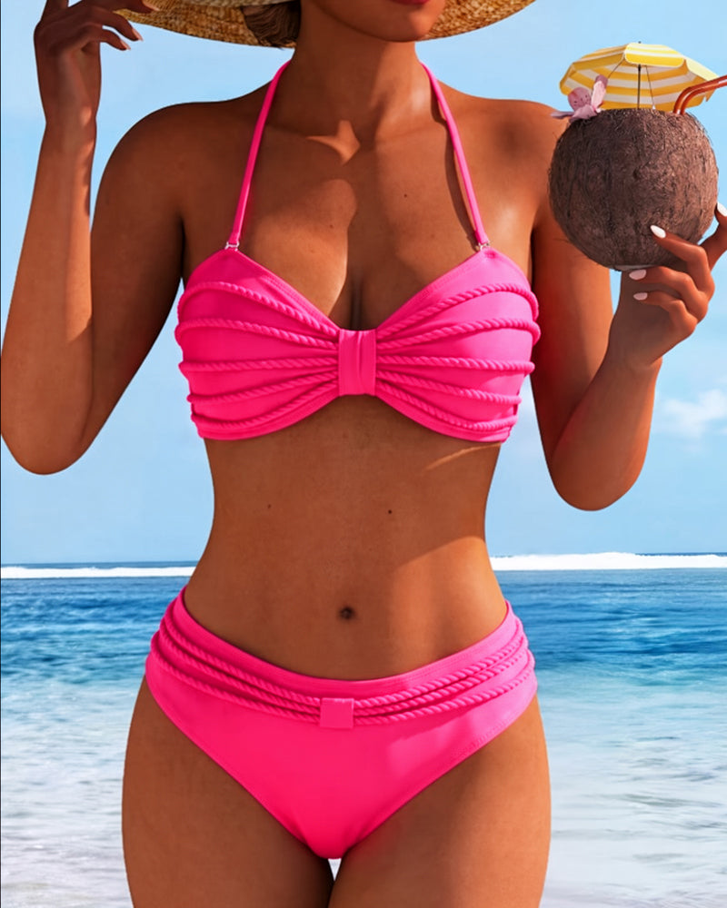 Bikini Halter Effen