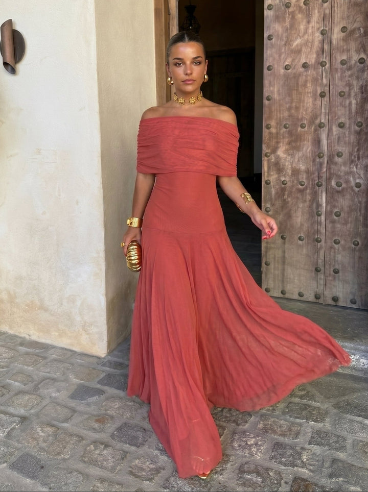 Robe Elegante Simba in Tulle di Seta - Maison Claire e Sylvie