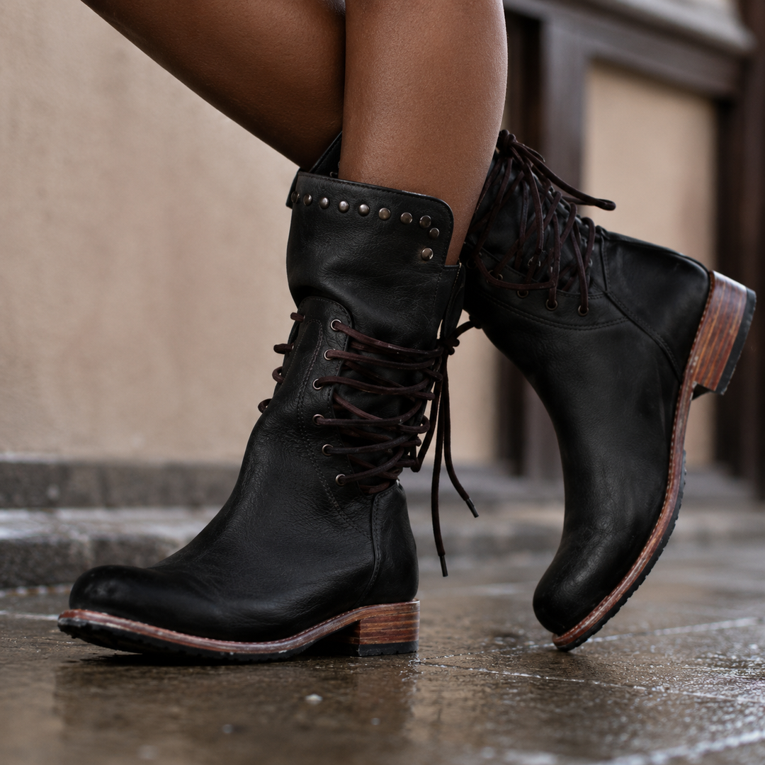 Cassidy™ | Stivali Vintage con Lacci