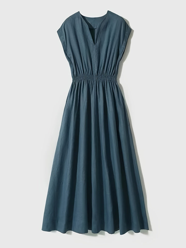 Lina — Abito in lino misto fluido ed elegante