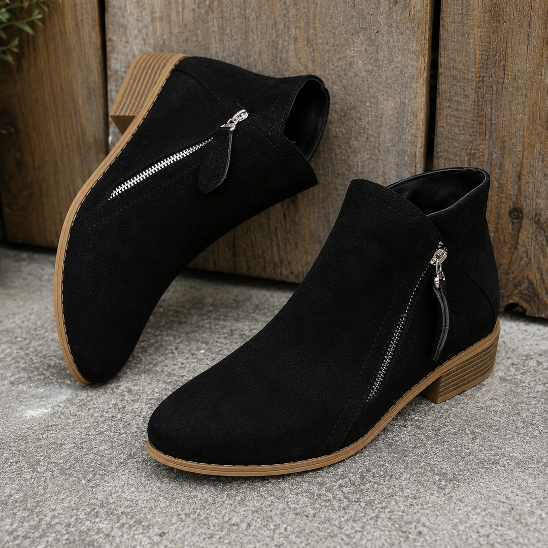 Colleen™ | Stivaletti alla Caviglia Con Zip Confortevoli