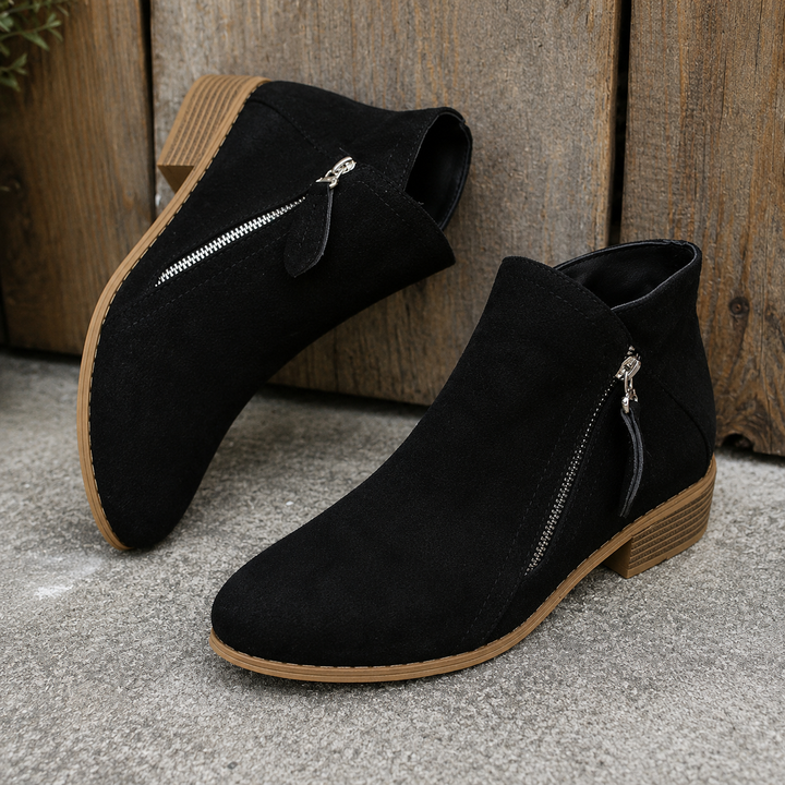 Colleen™ | Stivaletti alla Caviglia Con Zip Confortevoli