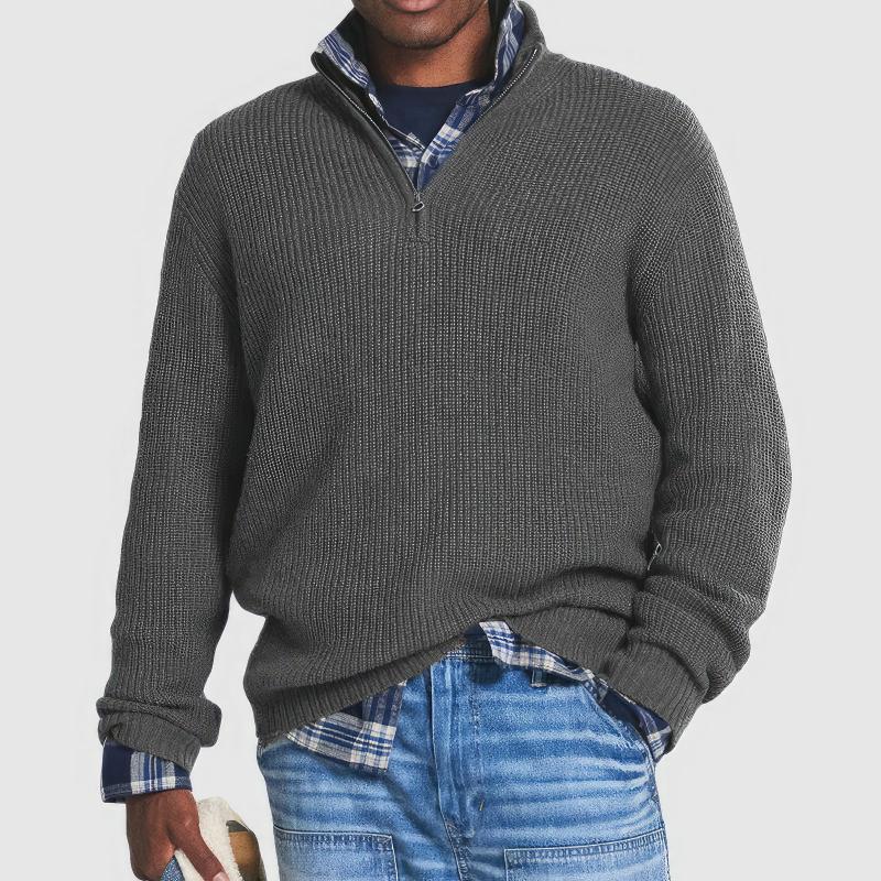 Finn | Maglione con zip confortevole
