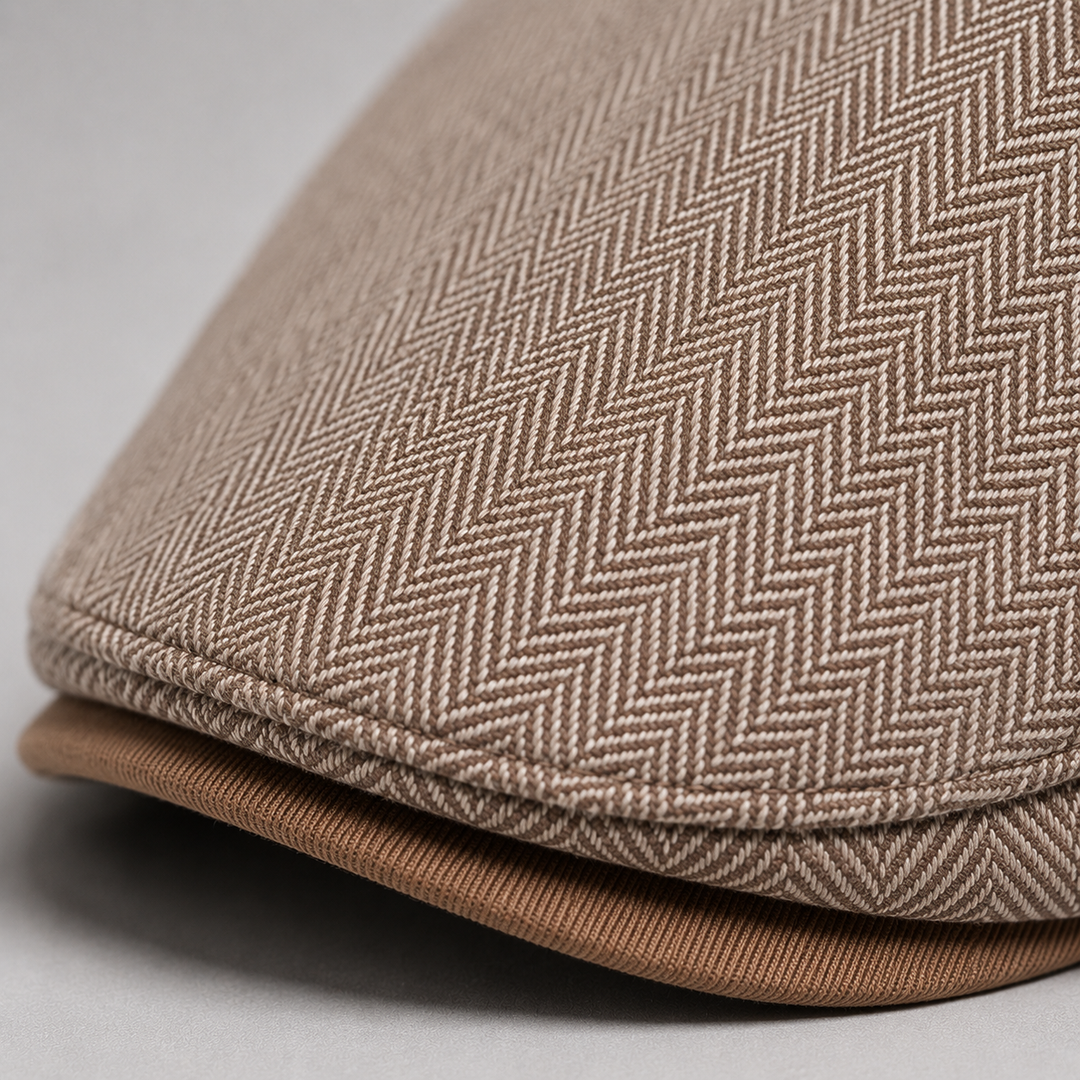 Cappello da Guida in Herringbone Windsor