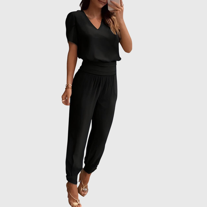 Jennifer™ | Set di blusa e pantaloni alla moda