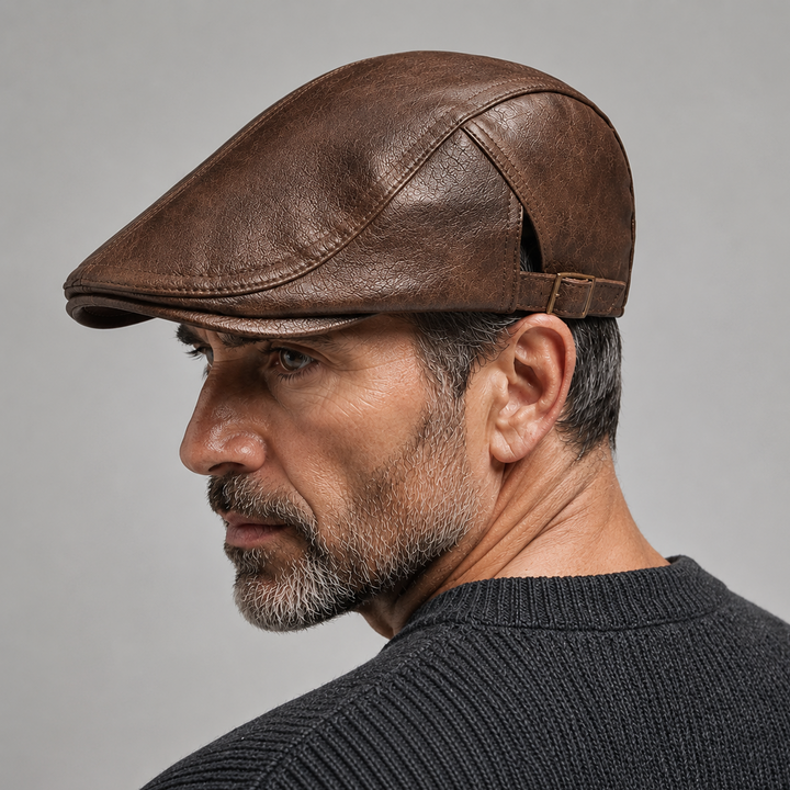 Cappello da Guida in Pelle Hawthorne